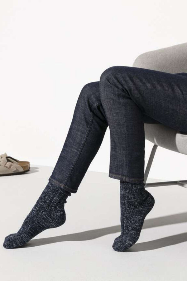 Birkenstock Calze Cotton Twist Blu Donna - 1