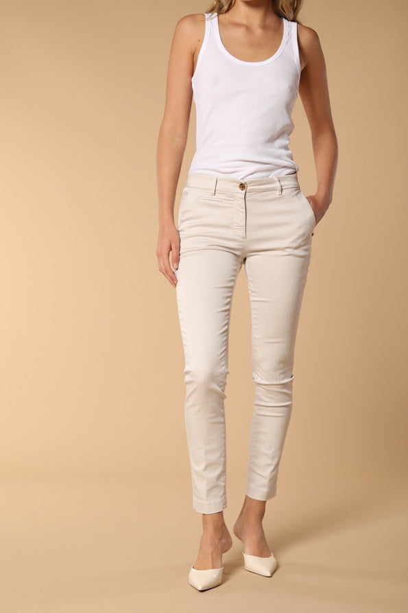 Mason's Newyorkslim Pantalone Bianco Donna - 1