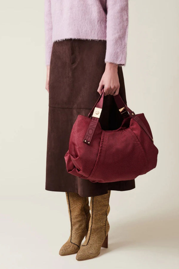 Borbonese Borsa Bauletto Medio Donna - 1