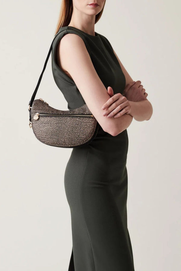 Borbonese Luna Bag Mini Naturale Donna - 1