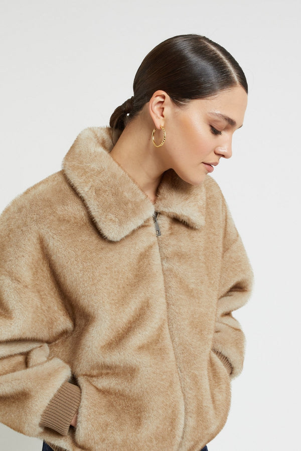 Ottod'ame Bomber Ecopelliccia Naturale Donna - 1