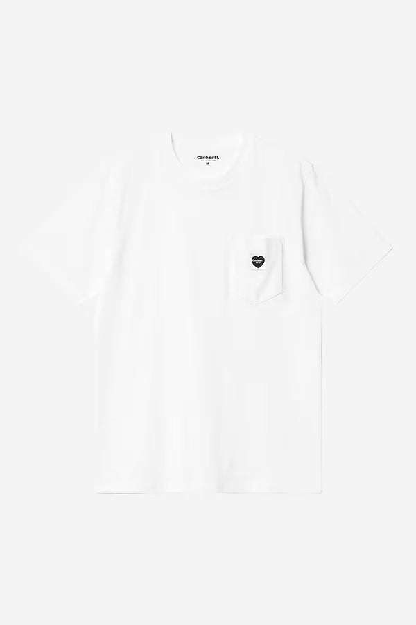 Carhartt Wip Pocket Heart T-shirt Bianco Uomo - 1