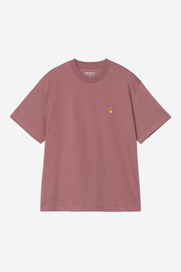 Carhartt Wip Chase T-shirt Rosa Donna - 1