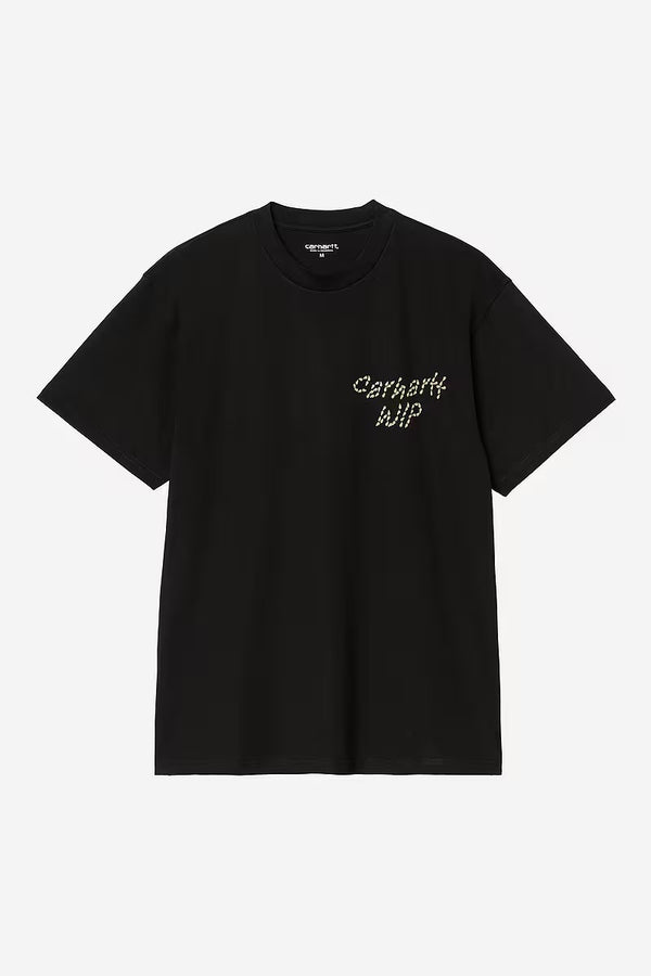 Carhartt Wip Sunflower T-shirt Cotton Nero Uomo - 1