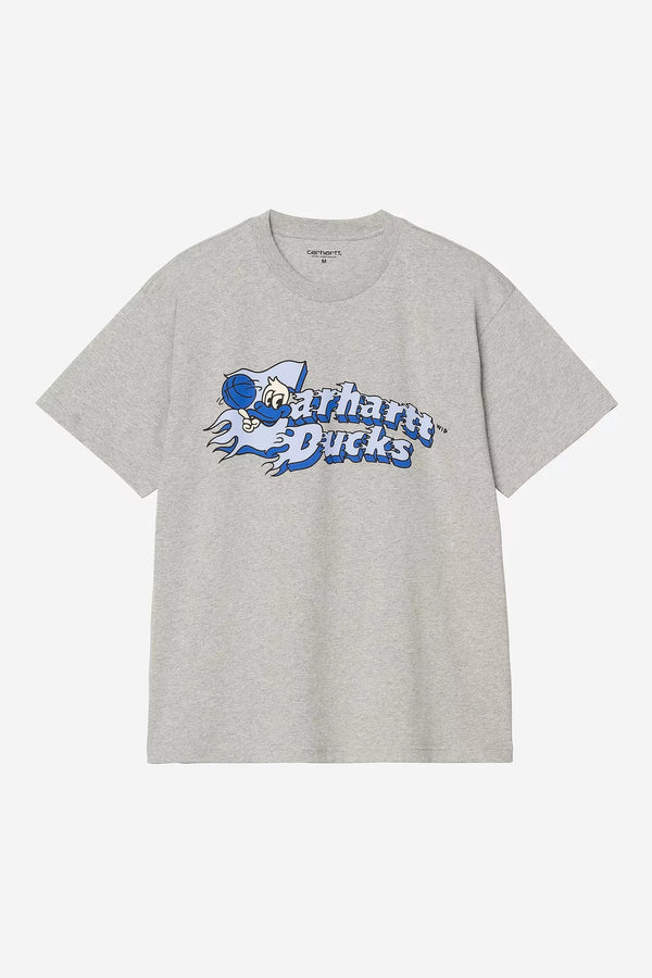 Carhartt Wip Flaming Ducks T-shirt Grigio Uomo - 1