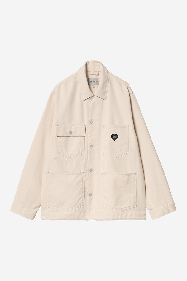 Carhartt Wip Drewe Chore Coat Naturale Uomo - 1