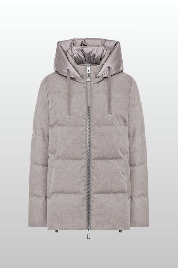 Duno Piumino Doppio Collo Donna - 1