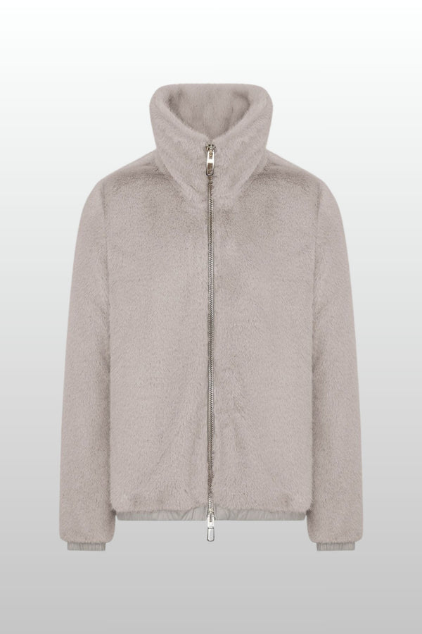 Duno Giubbotto Ecopelo Marrone Donna - 1