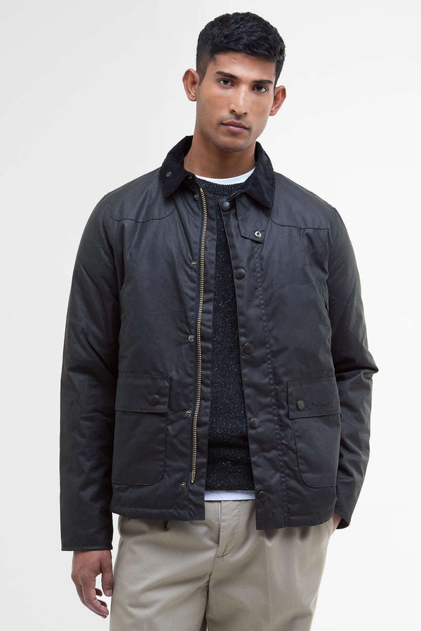 Barbour Reelin Wax Blu Uomo - 1