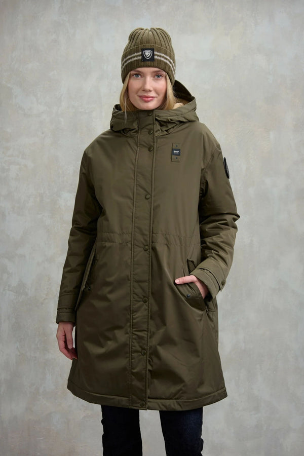 Blauer Piumino Cappuccio Marmotta Donna - 1