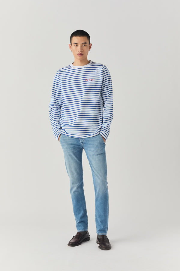 Roy Roger's New Elias Denim Soft Blu Uomo - 1