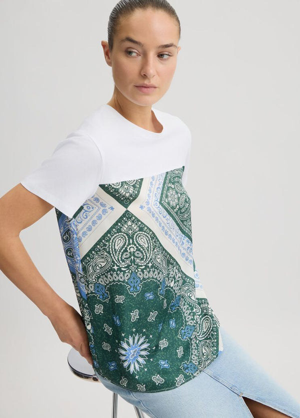 Liu Jo T-shirt Bitessuto Dis. Bandana Donna - 1