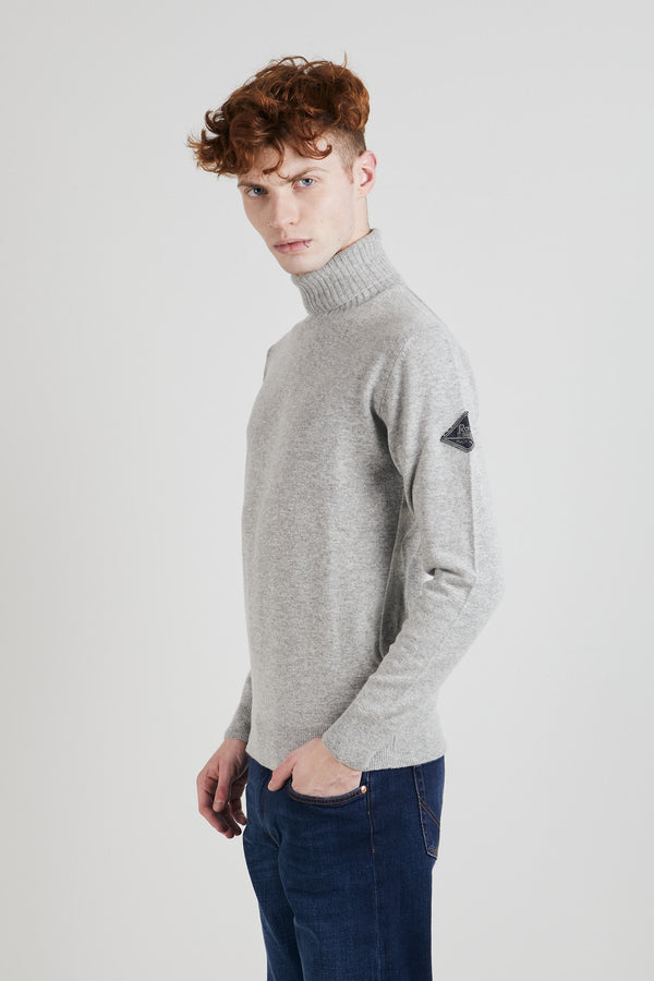 Roy Roger's Turtle Neck Wool&ws Fin. 12 Grigio Uomo - 1