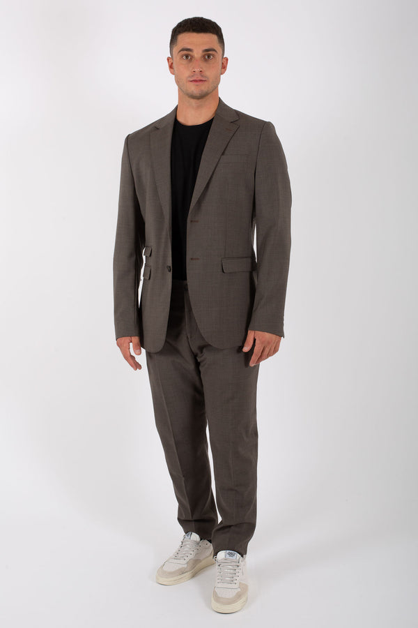 Selected Blazer Lana Marzotto Noos Marrone Uomo - 1