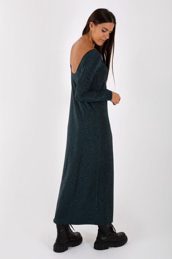 Ottod'ame Women's Long Lurex Dress - 1