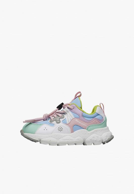 Flower Mountain Yamano 3 Junior E-calf/nylon Bianco Unisex Bambini