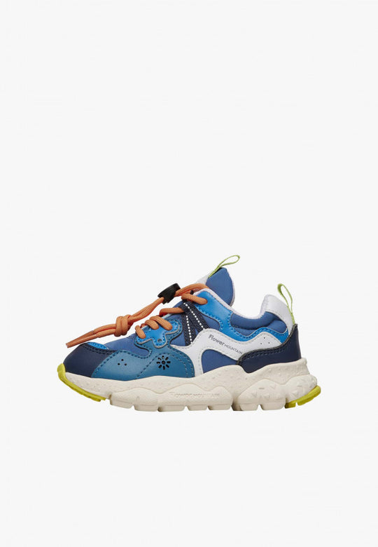 Flower Mountain Yamano 3 Junior E-calf/nylon Blu Unisex Bambini