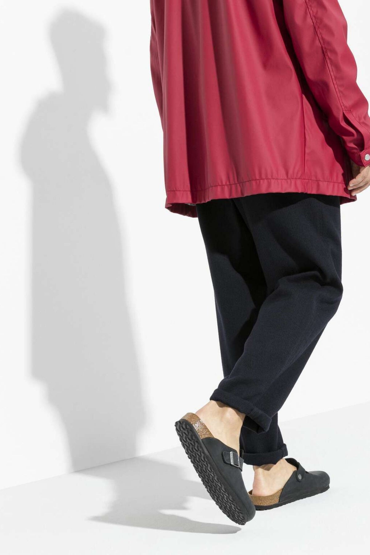 Birkenstock Boston Oiled Nero Uomo - 1