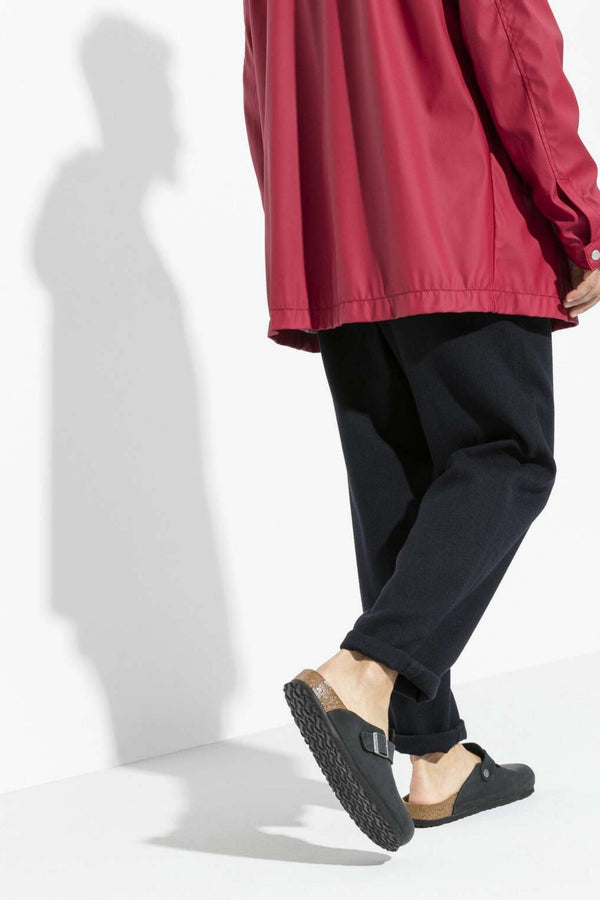 Birkenstock Boston Oiled Nero Uomo - 1