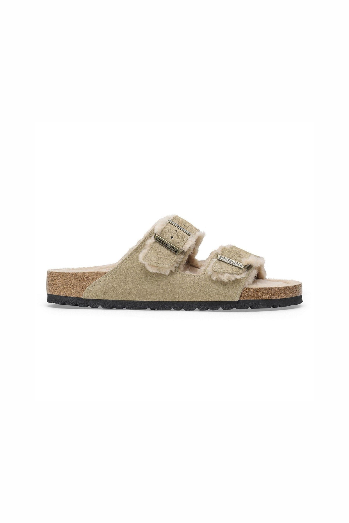 Birkenstock Arizona Shearling Grigio Donna - 2