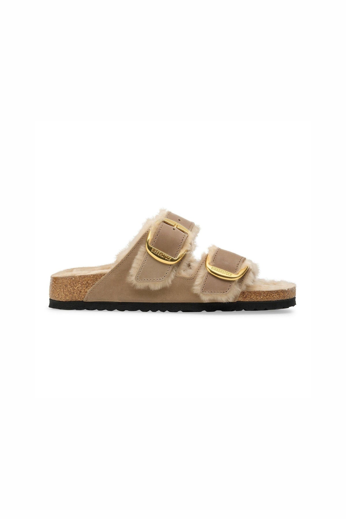 Birkenstock Arizona Big Buckle Shearling Marrone Donna - 2