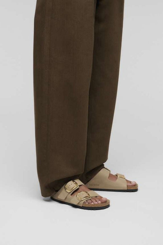 Birkenstock Arizona Big Buckle Oiled Leath Marrone Donna