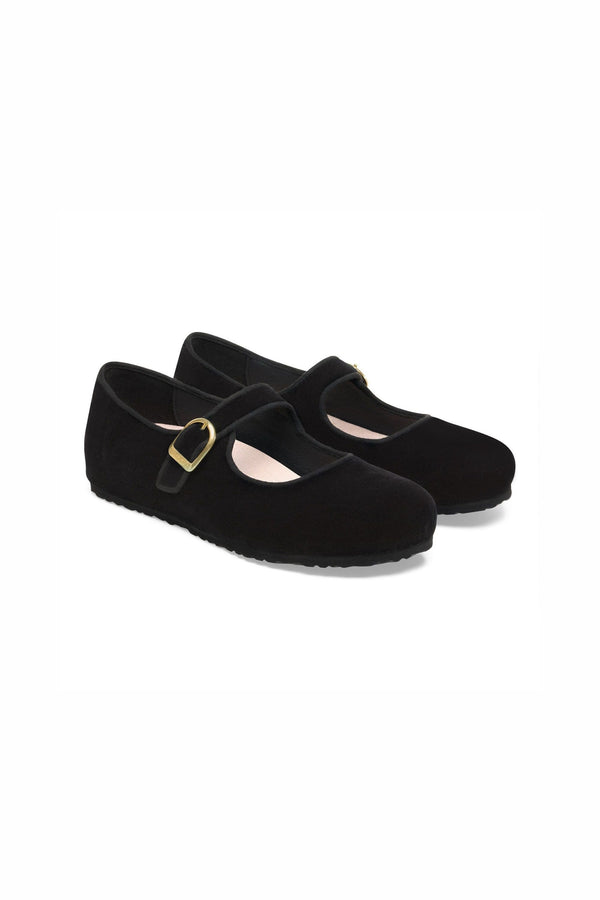 Birkenstock Santa Clarita Velvet Nero Donna - 3