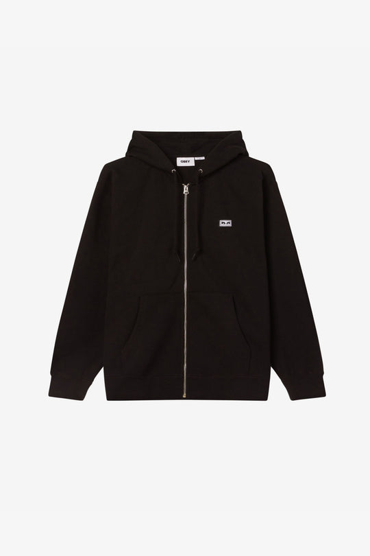 Obey Est. Works Eyes Zip Hood Ii Nero Uomo