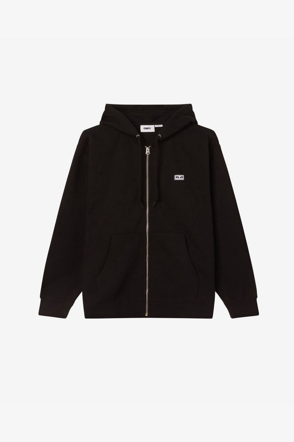 Obey Est. Works Eyes Zip Hood Ii Nero Uomo - 1