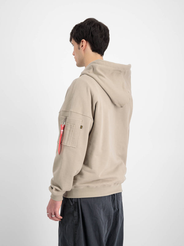 Alpha Industries Felpa Over C/cappuccio Unisex - 2