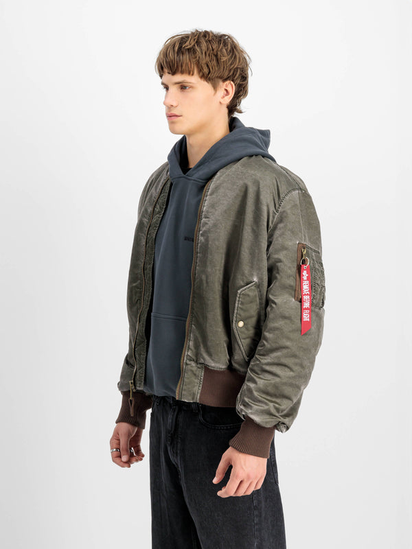 Alpha Industries Bomber Over Effetto Cangiante Unisex - 2