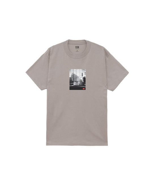 Obey Osaka Photo Tee Argento Uomo