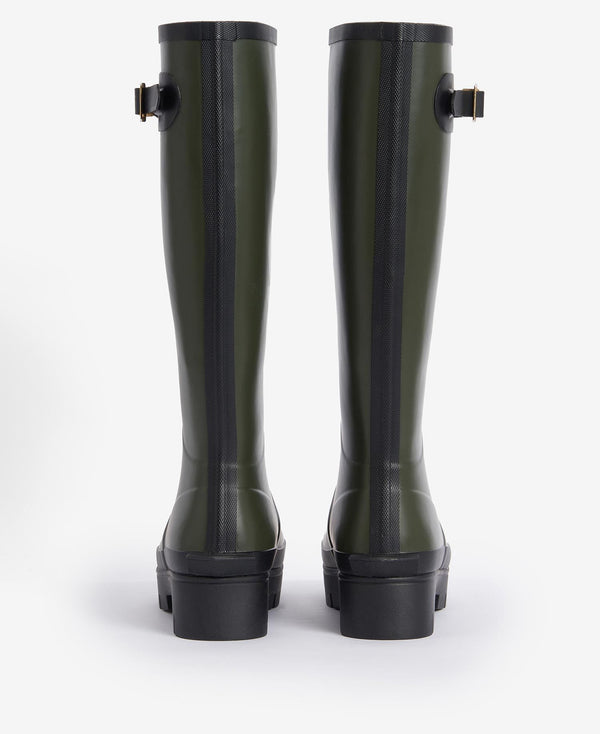 Barbour Snowdon Tall Welly Stivale Nero Donna - 3