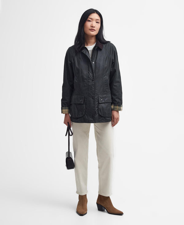 Barbour Beadnell Wax Sfiancata Donna - 2