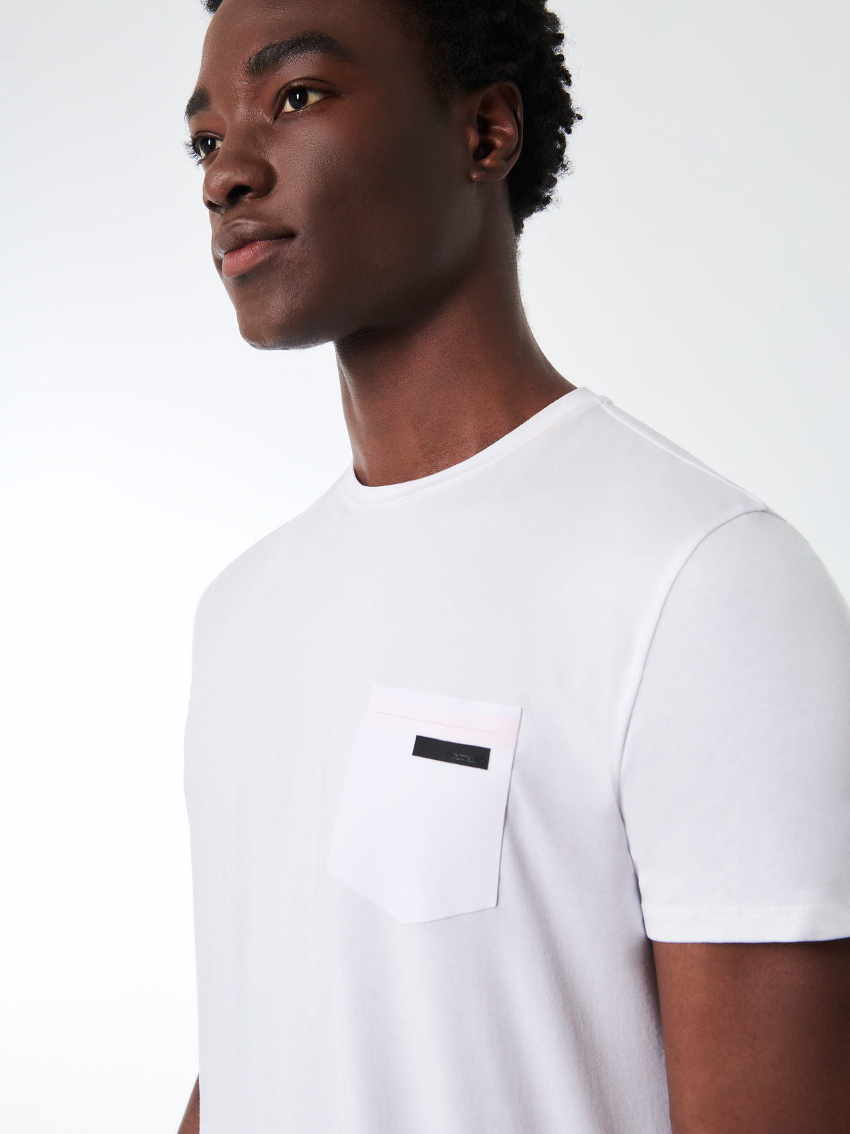 Rrd T-shirt Revo Con Taschino Bianco Uomo - 3