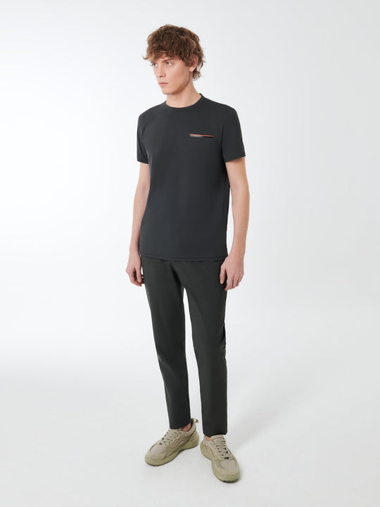 Rrd T-shirt Oxford Pocket Verde Uomo