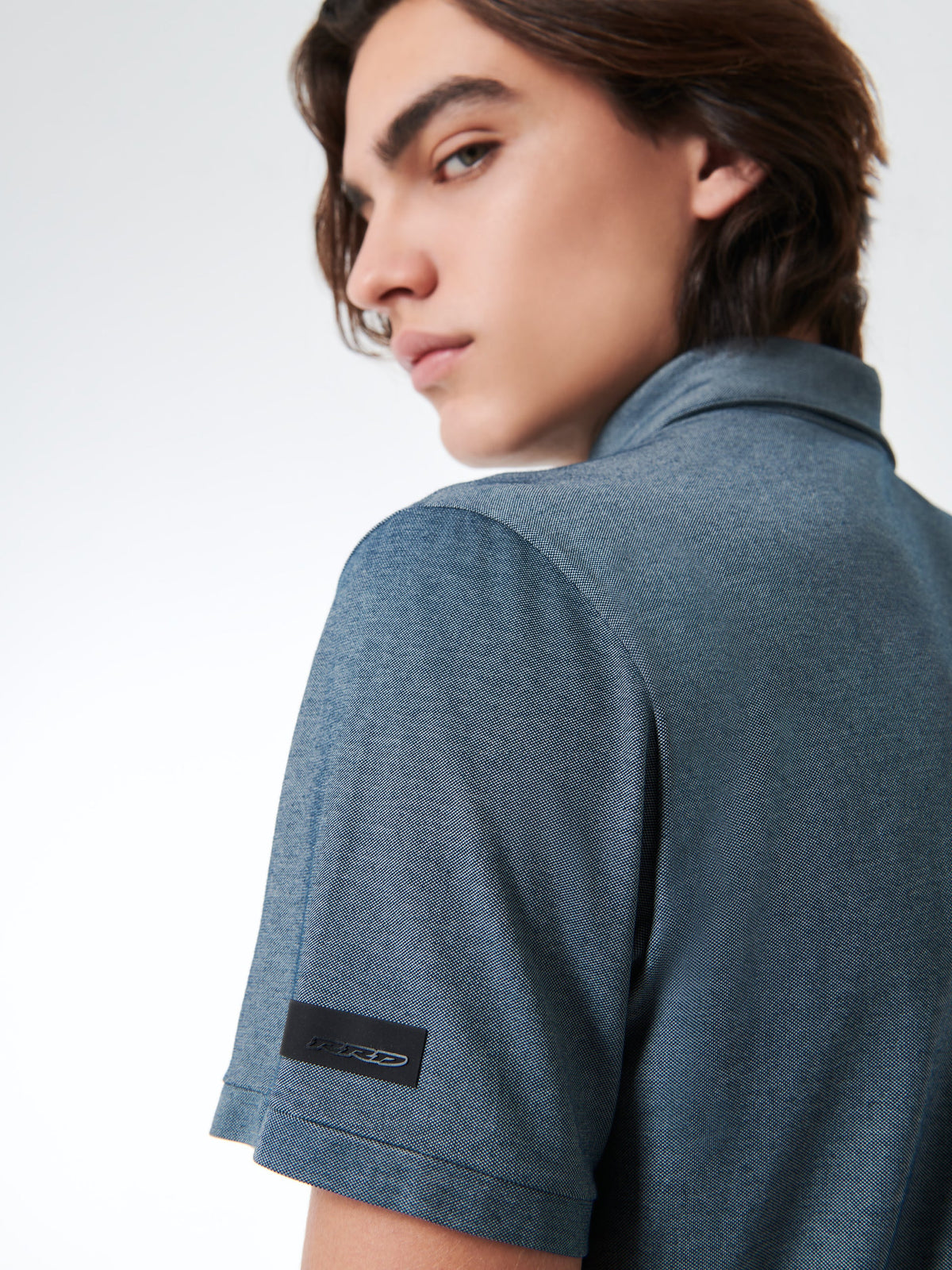 Rrd Doticon Polo Jersey Tecnico Blu Donna - 4