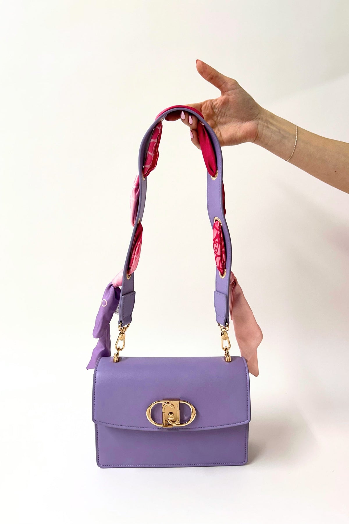 Liu Jo M Crossbody Lettera Personaliz Viola Donna - 1