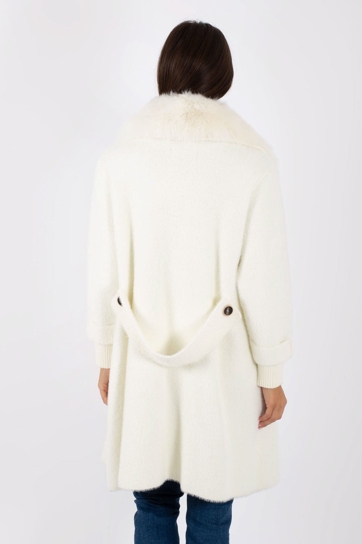 Regina Cappotto-cardigan Bianco Donna - 5