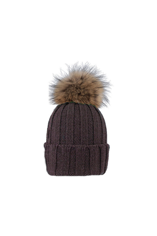 Regina Cuffia Canettona Marrone Donna