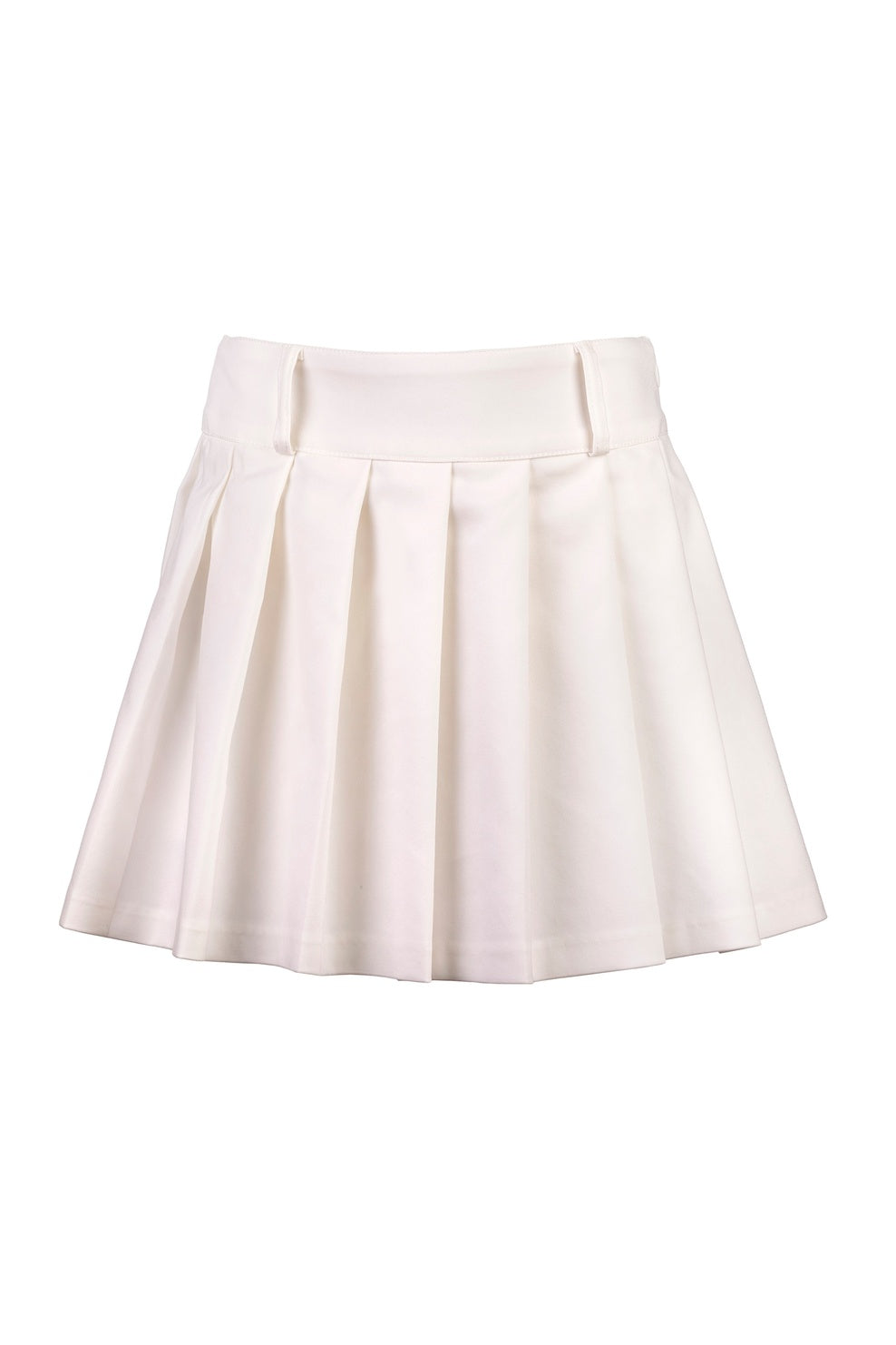 Elsy Gonna A Pieghe Tess. Tecnico Bianco Bambina - 1