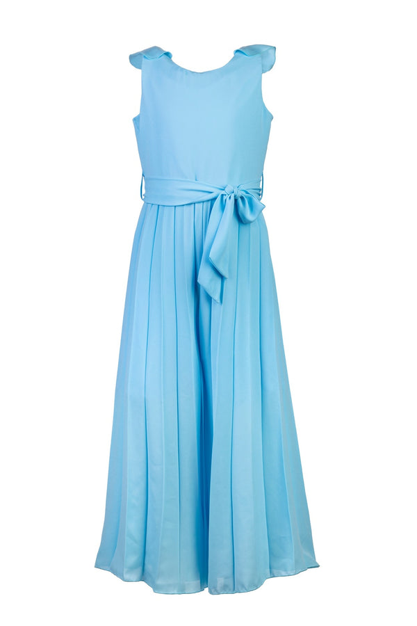 Elsy Tuta Pantalone Plissettato S/m Azzurro Bambina - 2