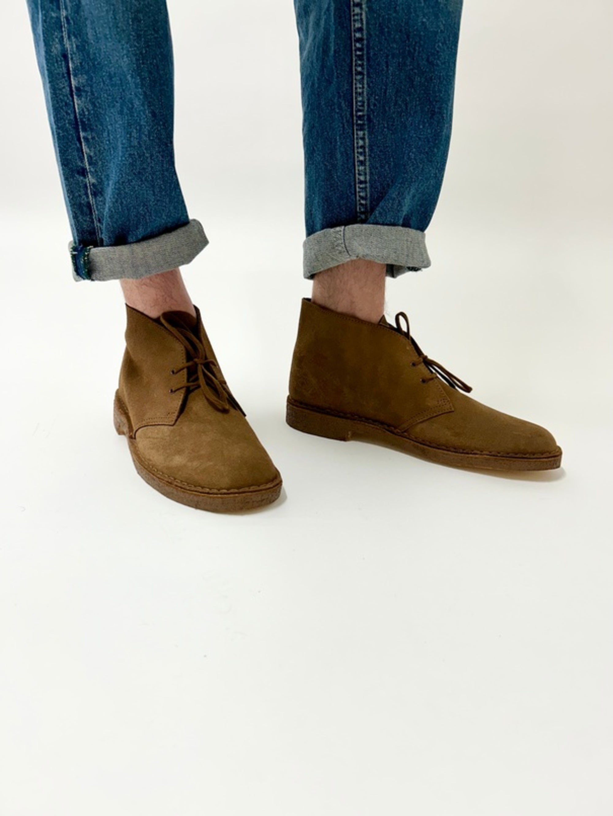 Style Desert Boots Cola Suede Mens Boots Clarks Desert Boots Cola