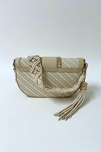 Liu Jo M Crossbody Braided Rope White Woman - 4