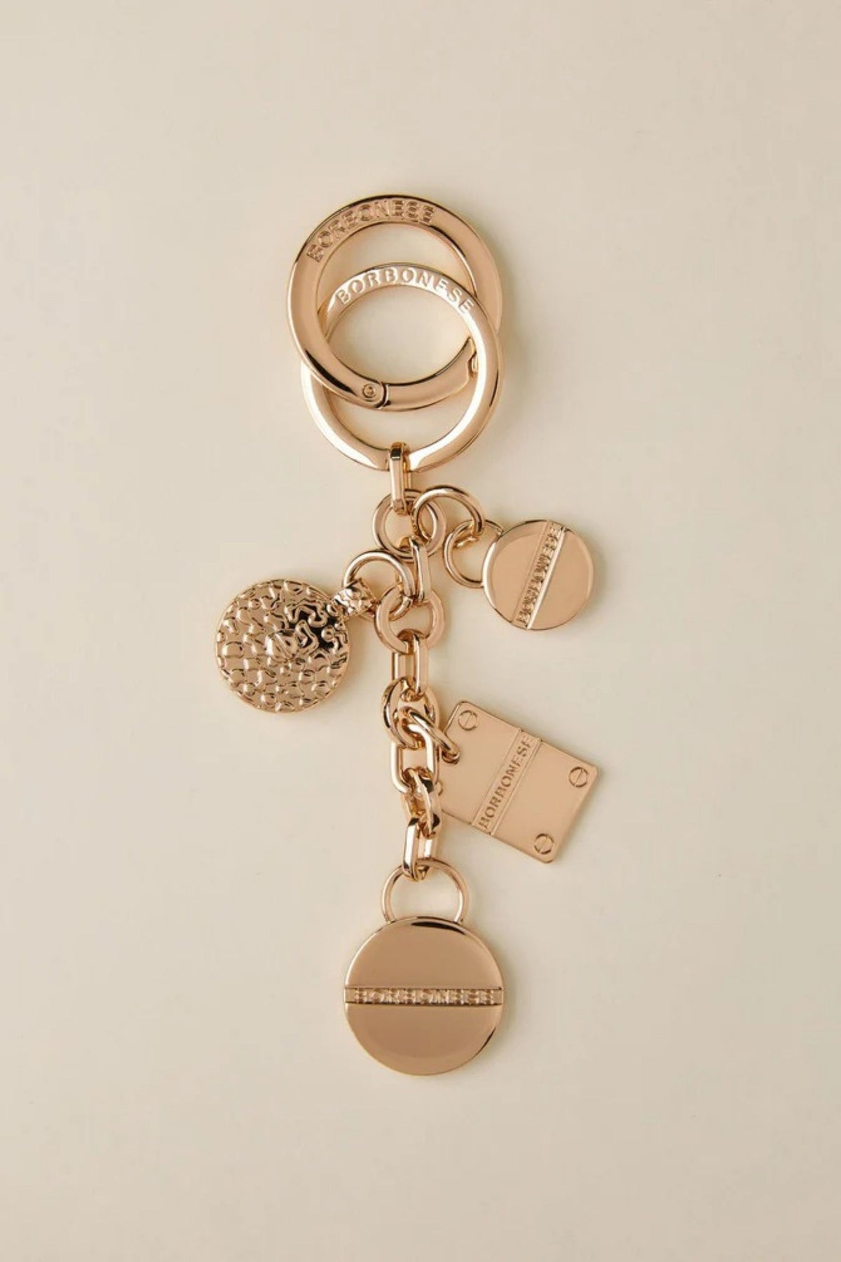 Borbonese Portachiavi Charms Oro Donna - 2