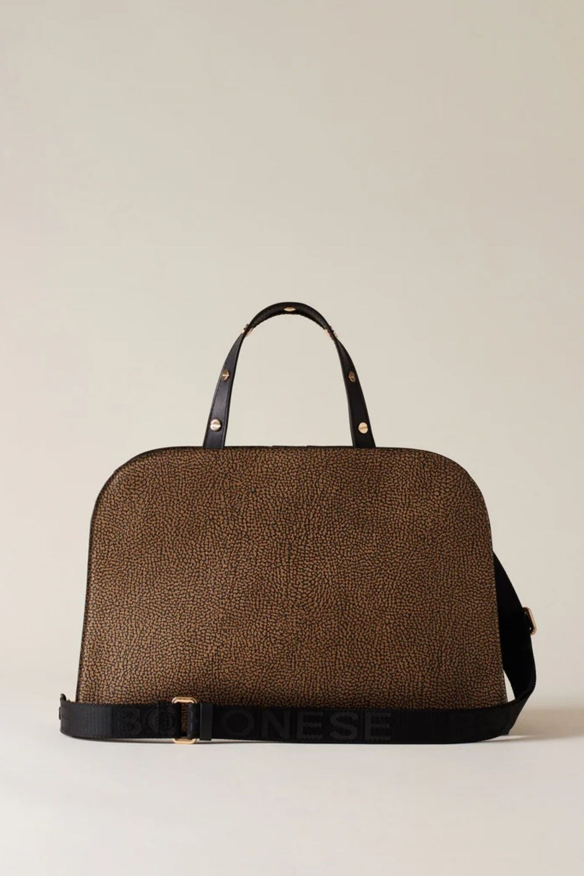 Borbonese Borsa Bauletto Naturale Donna - 4