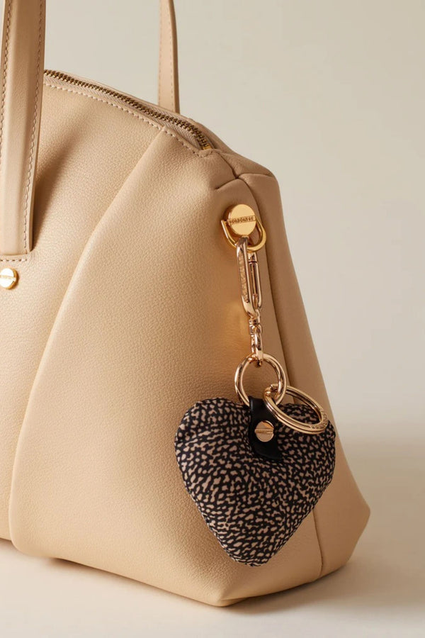 Borbonese Portachiavi Cuore Naturale Donna - 1