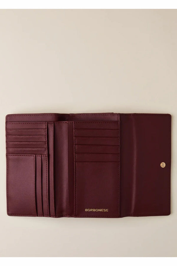 Borbonese Portafoglio Medio Patta Donna - 2