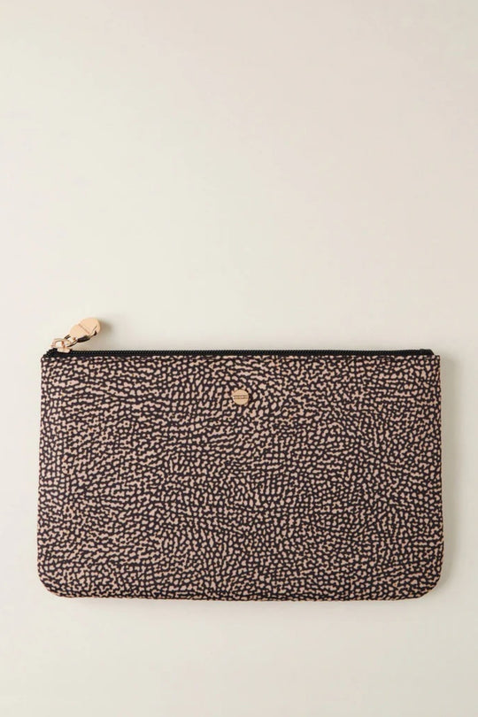 Borbonese Busta Portadocumenti Naturale Donna