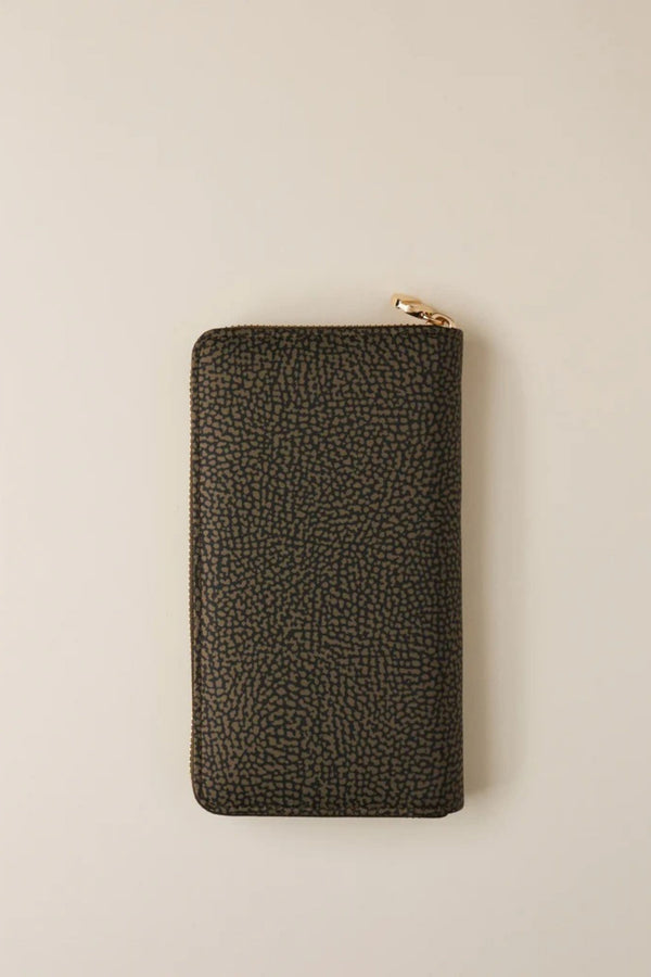 Borbonese Portafoglio Large Zip Donna - 3